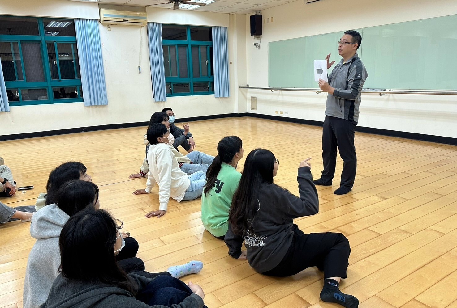 交流成員精彩充實的培訓課程