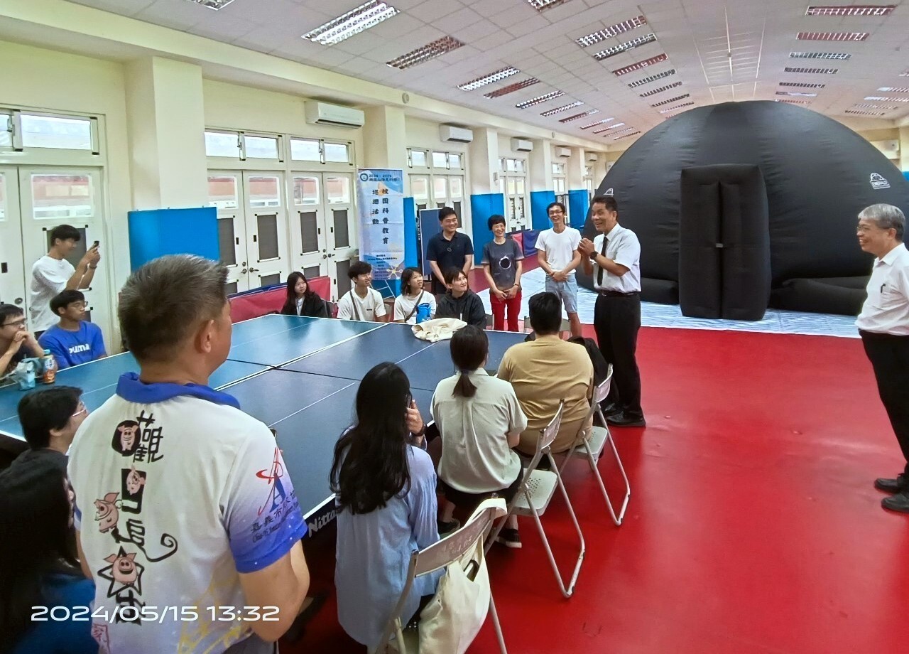 徐輝明校長勉勵參與師生不受0403地震影響,積極增進自身教育專業能力