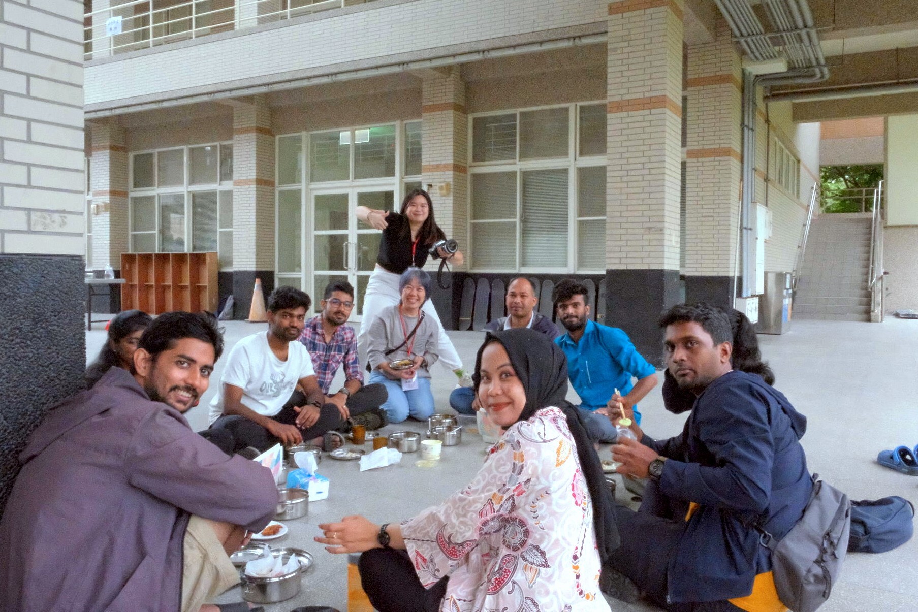 Discussion with International Students through Cuisine
