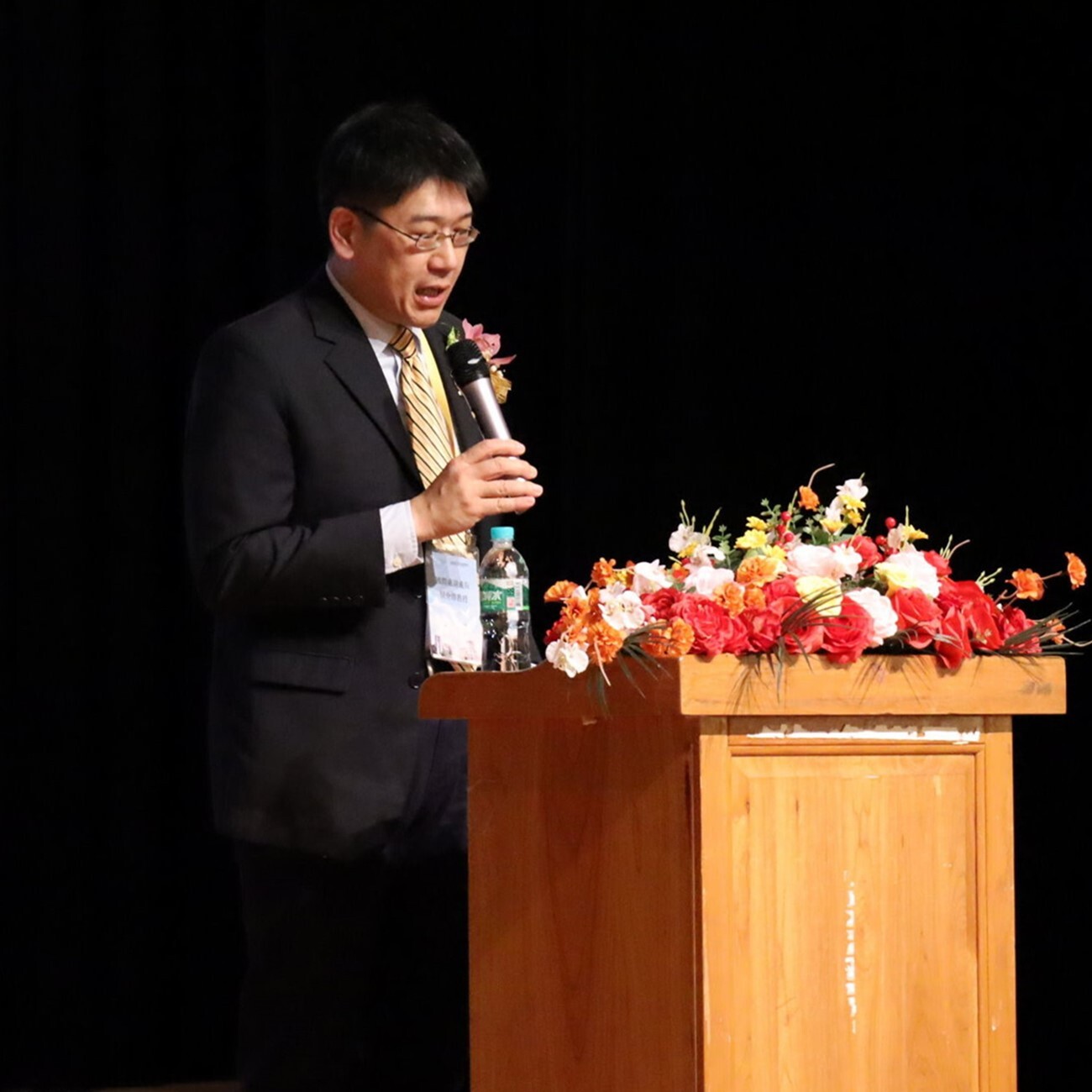 國際處侯介澤副國際長致詞
