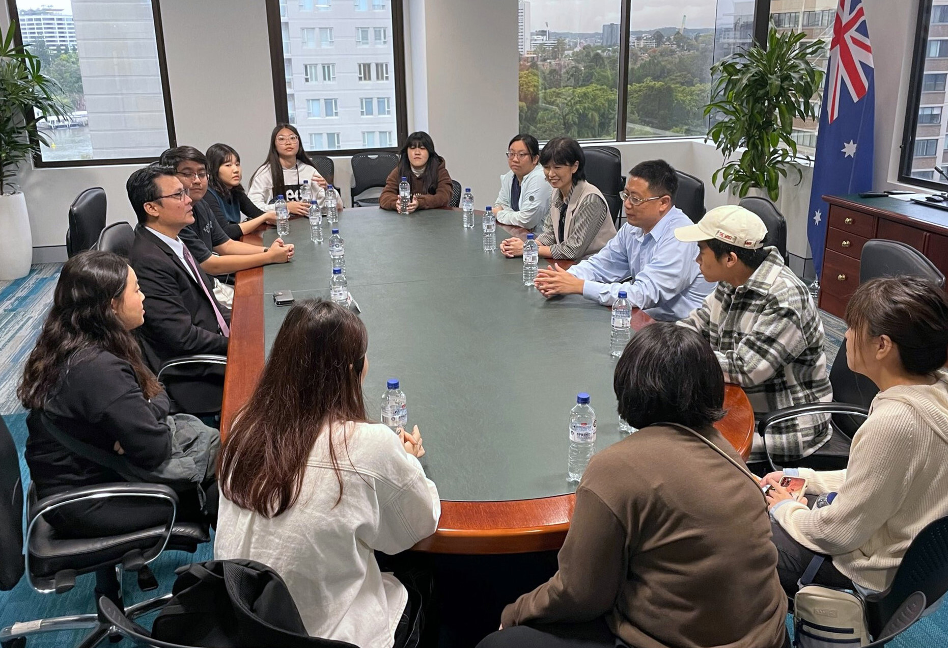 拜訪駐布里斯本臺北經濟文化辦事處范厚碌處長