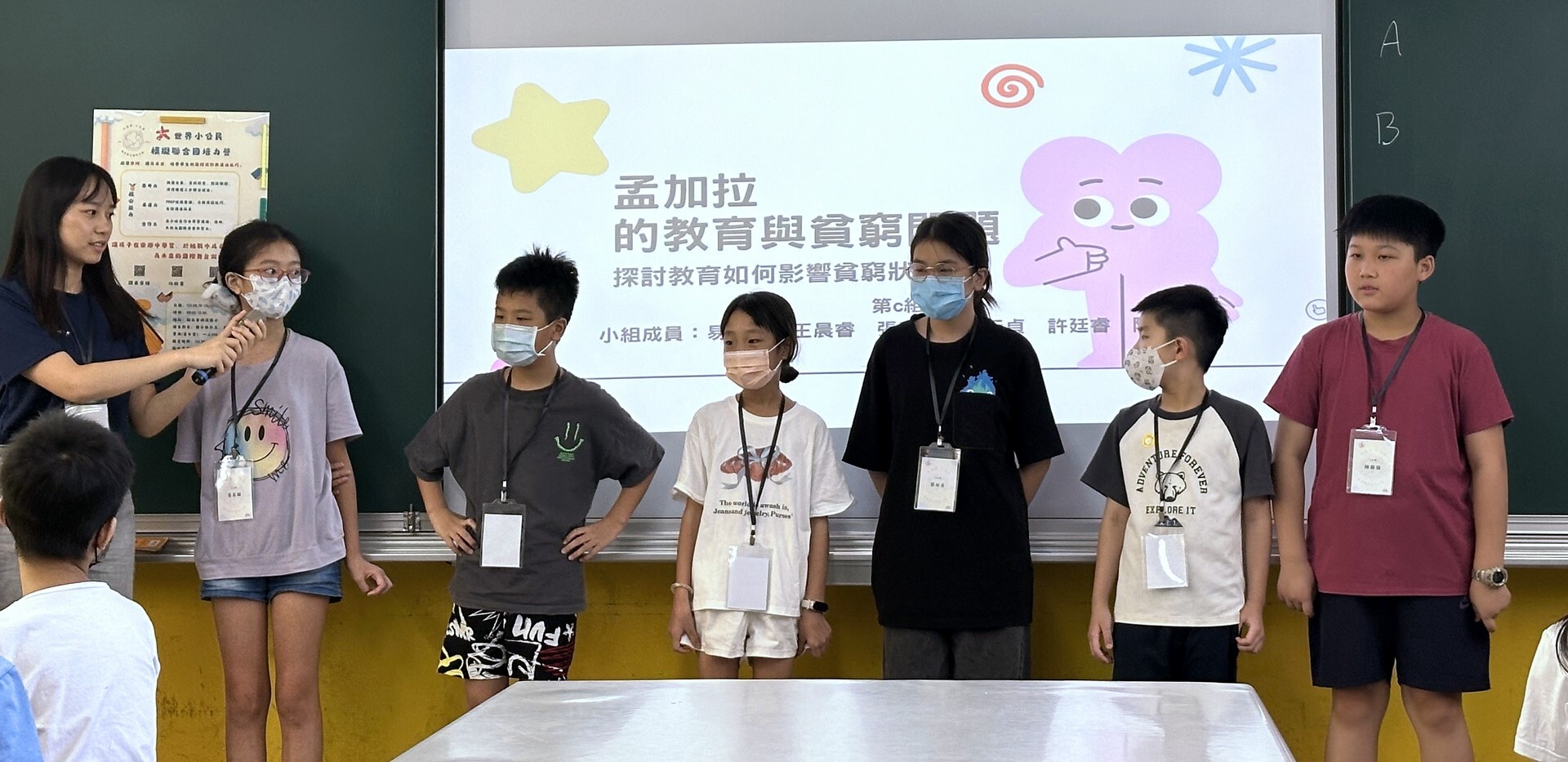 製作簡報並以演繹推理法找出共同需解決的問題