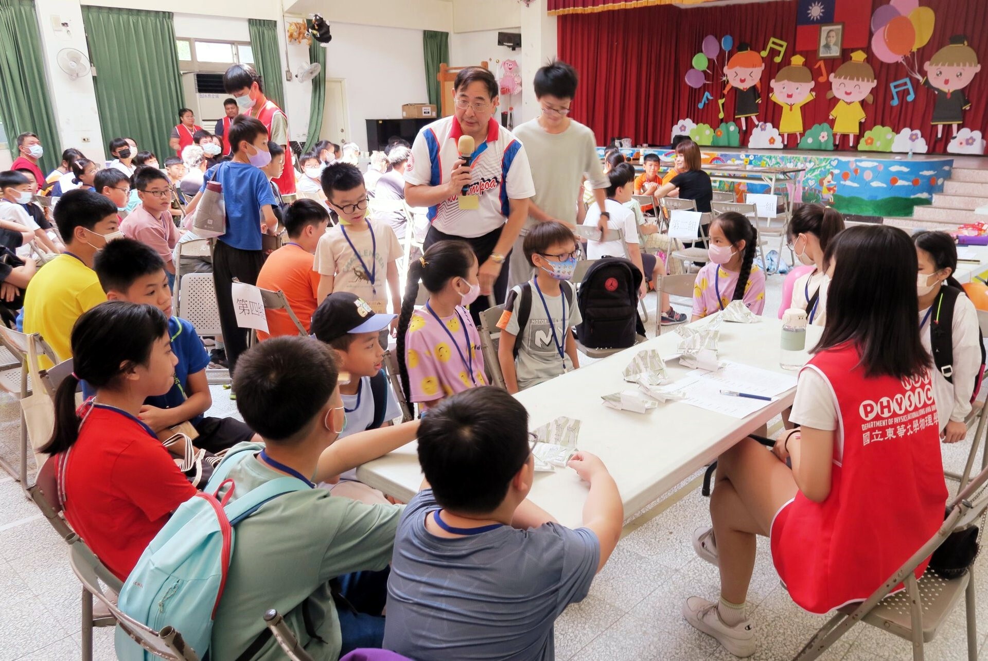 陸軍官校洪偉清教授與學員問答