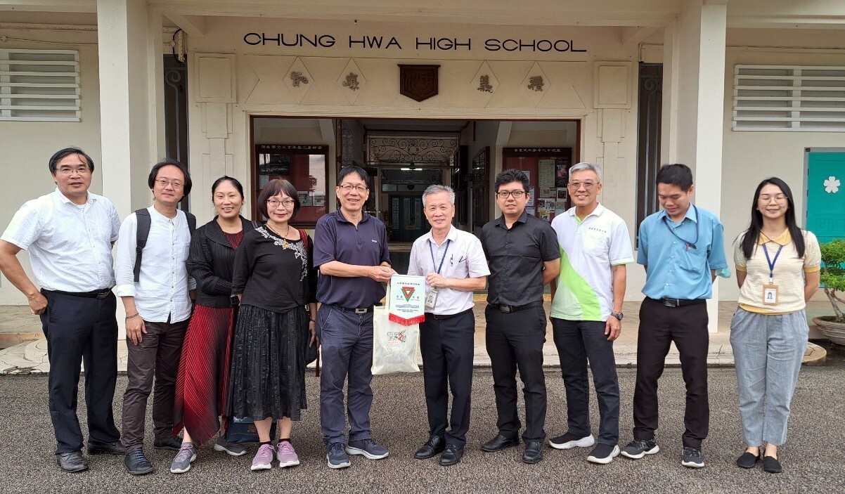 至中化中學進行招生宣傳交流活動,並締結未來合作契機