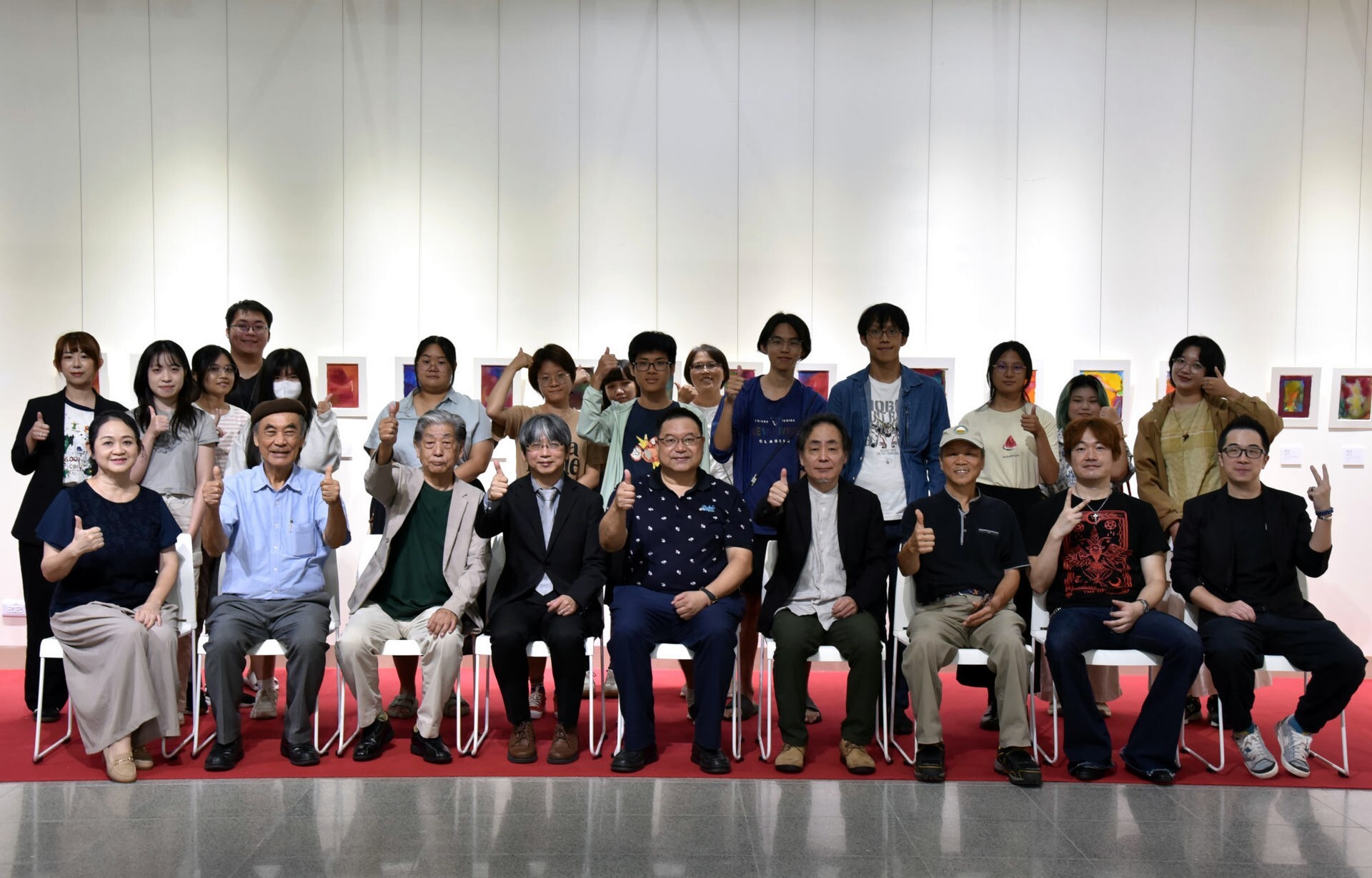 2024臺日藝術文化交流展開幕合照