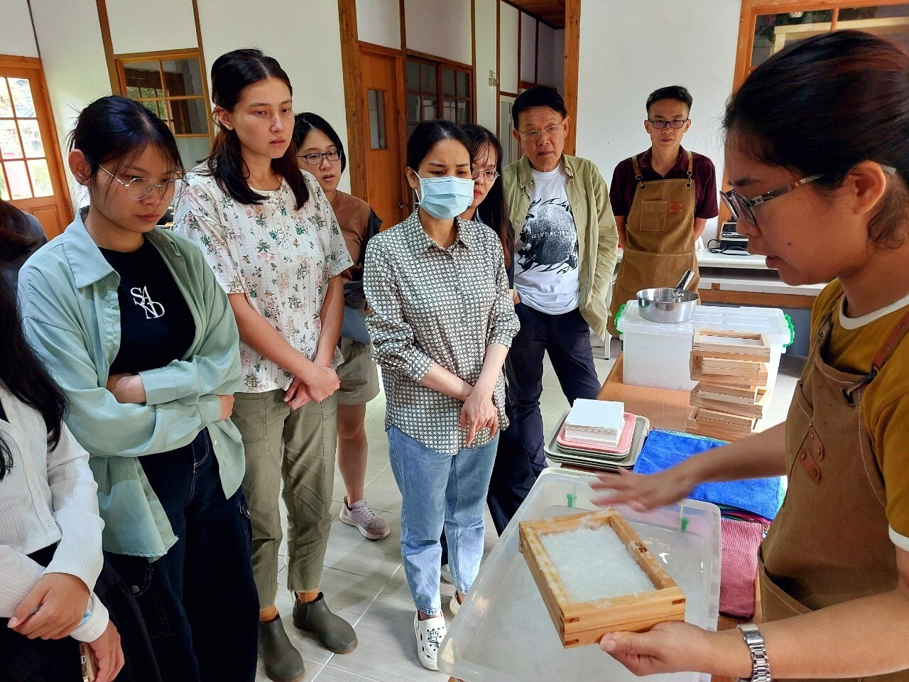 手抄紙操作示範
