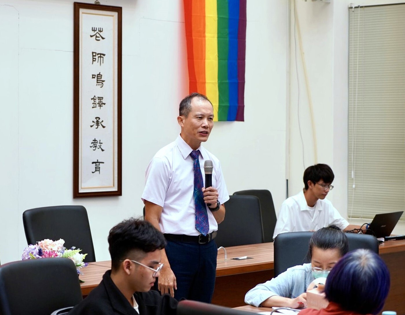 張德勝老師致詞