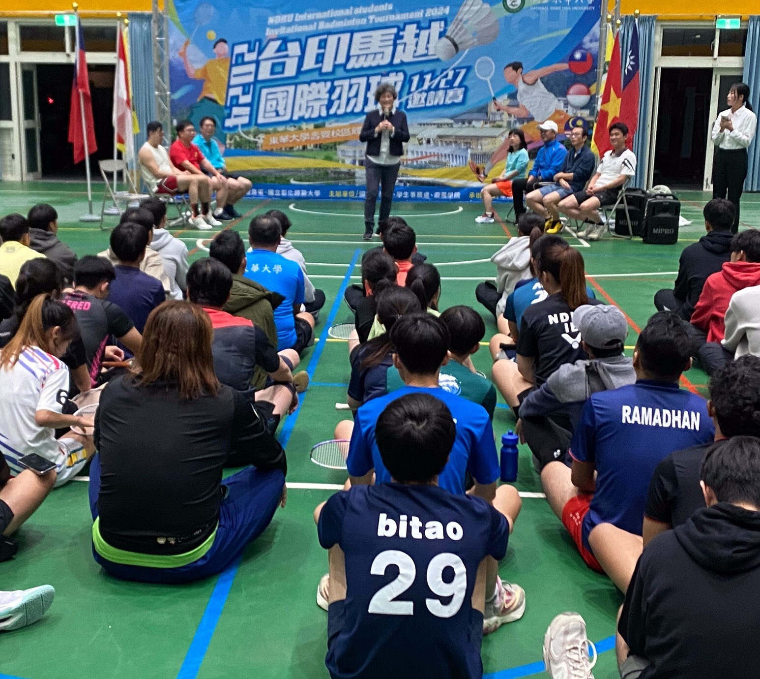 國際長致詞