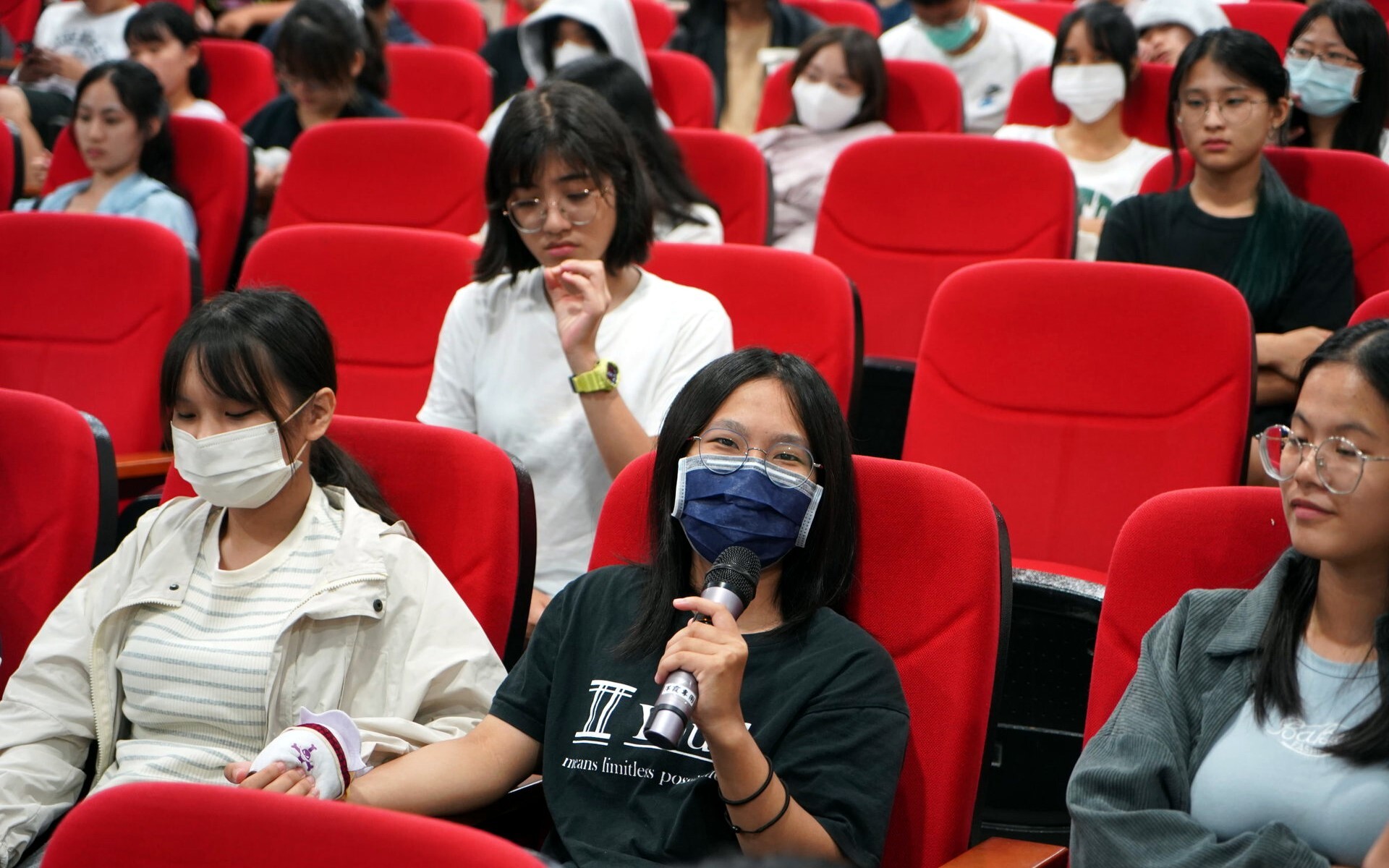學生針對主題回應想法