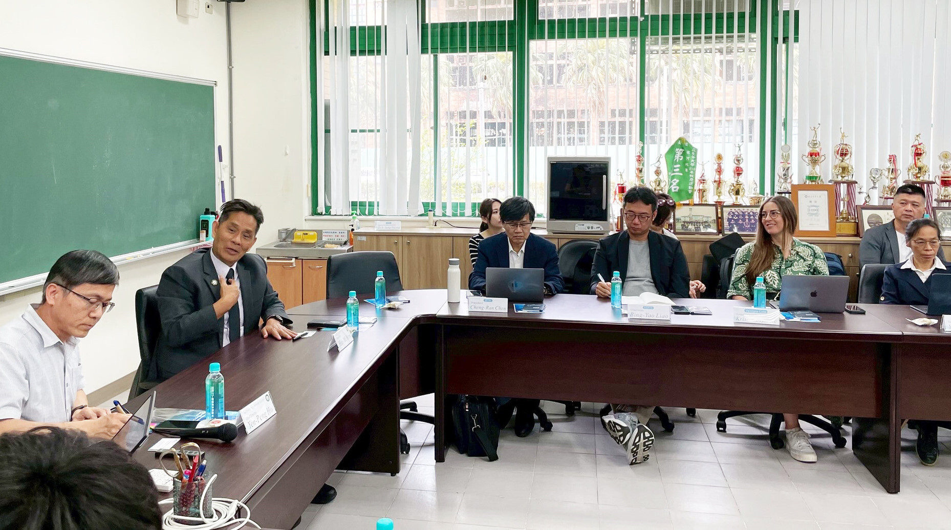 東華大學徐輝明校長致歡迎詞