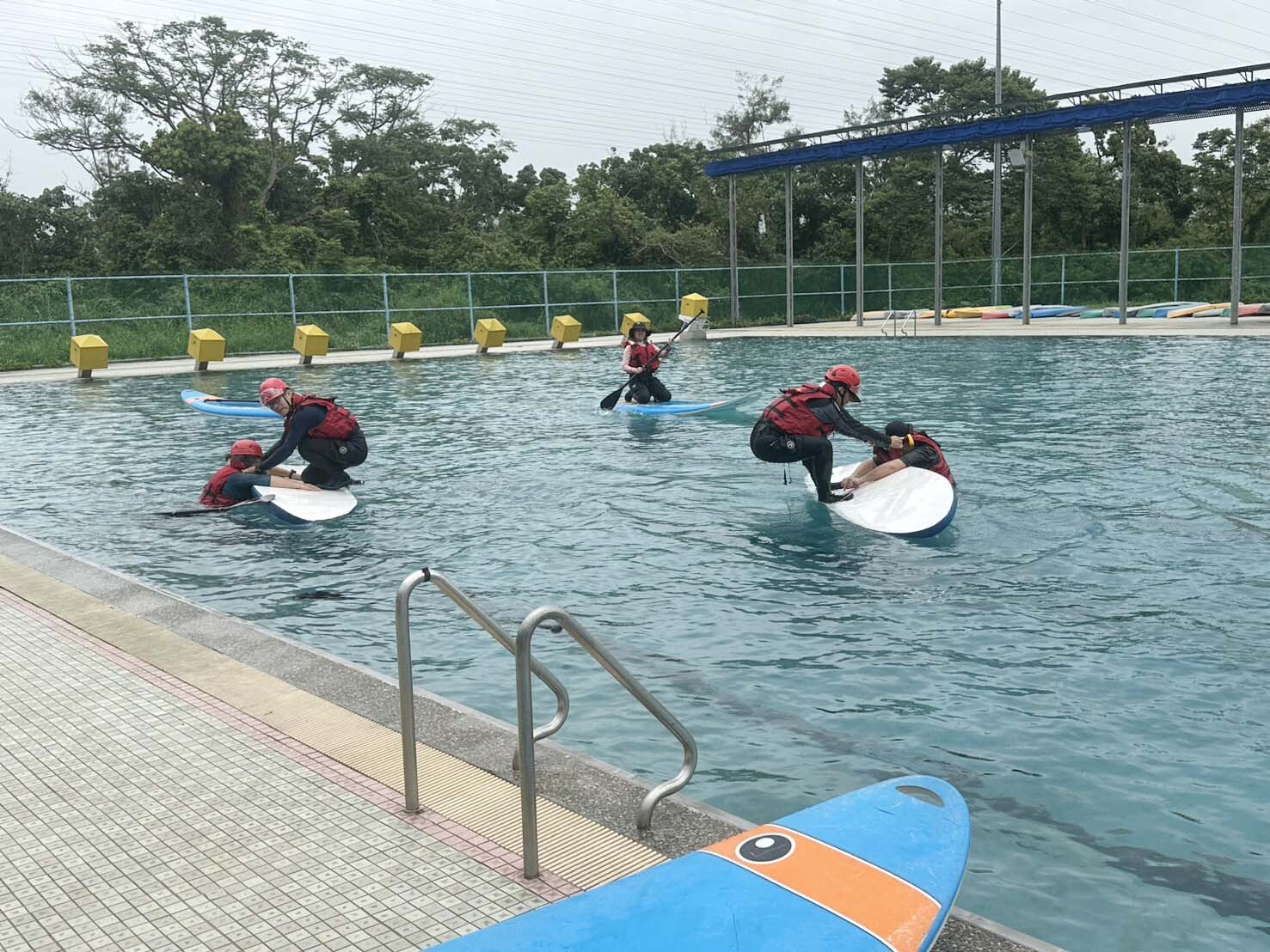 張淑慧主委及教練示範
