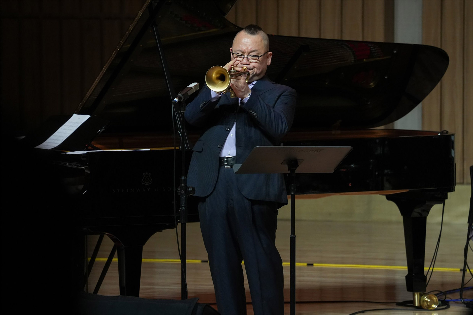 日本知名小號演奏家原朋直(Hara Tomonao) 教授睽違8年再次造法東華大學演出