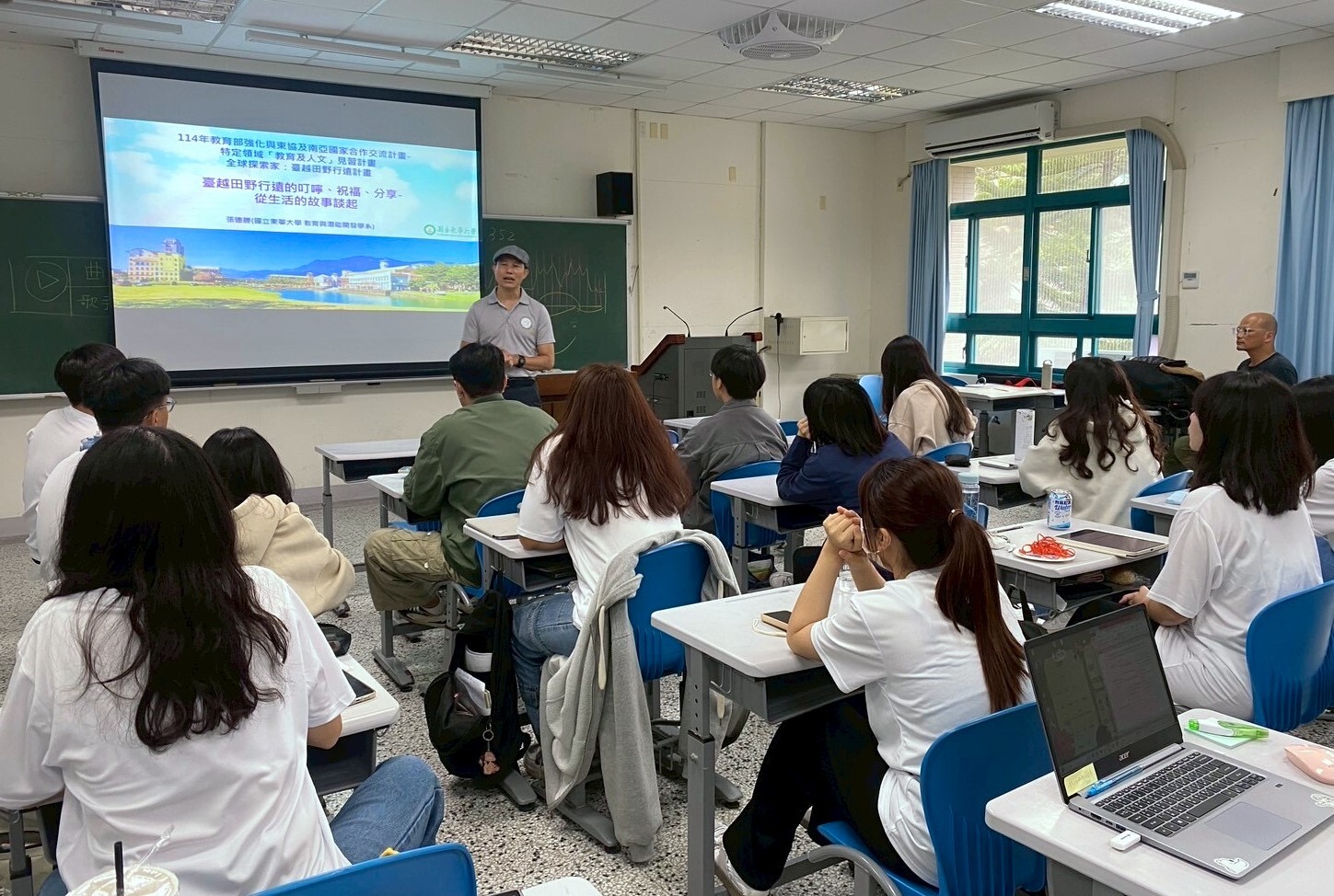 張德勝老師叮嚀出國注意事項 強調安全與團隊合作