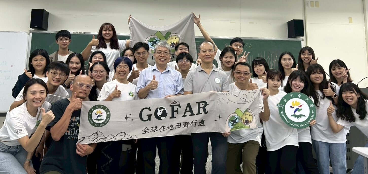 潘文福院長蒞臨鼓勵GOFAR團隊 合影留念