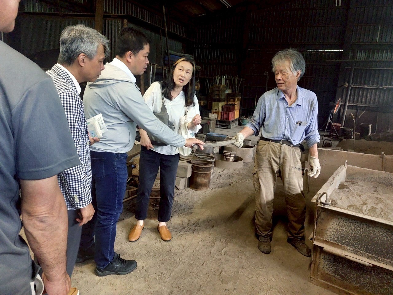 參訪紀州備長炭工作坊
