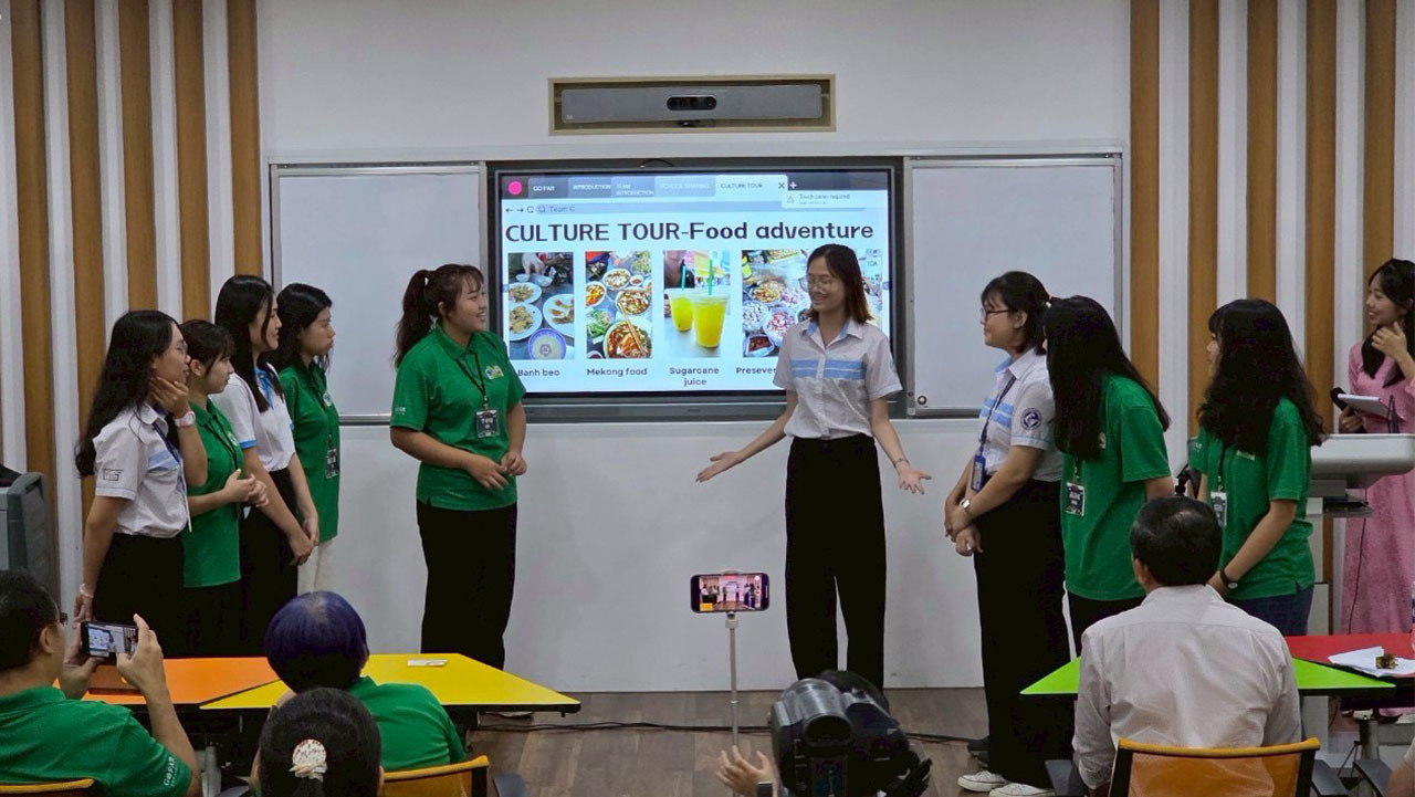 東華大學與胡志明師範大學學生分享文化參訪心得