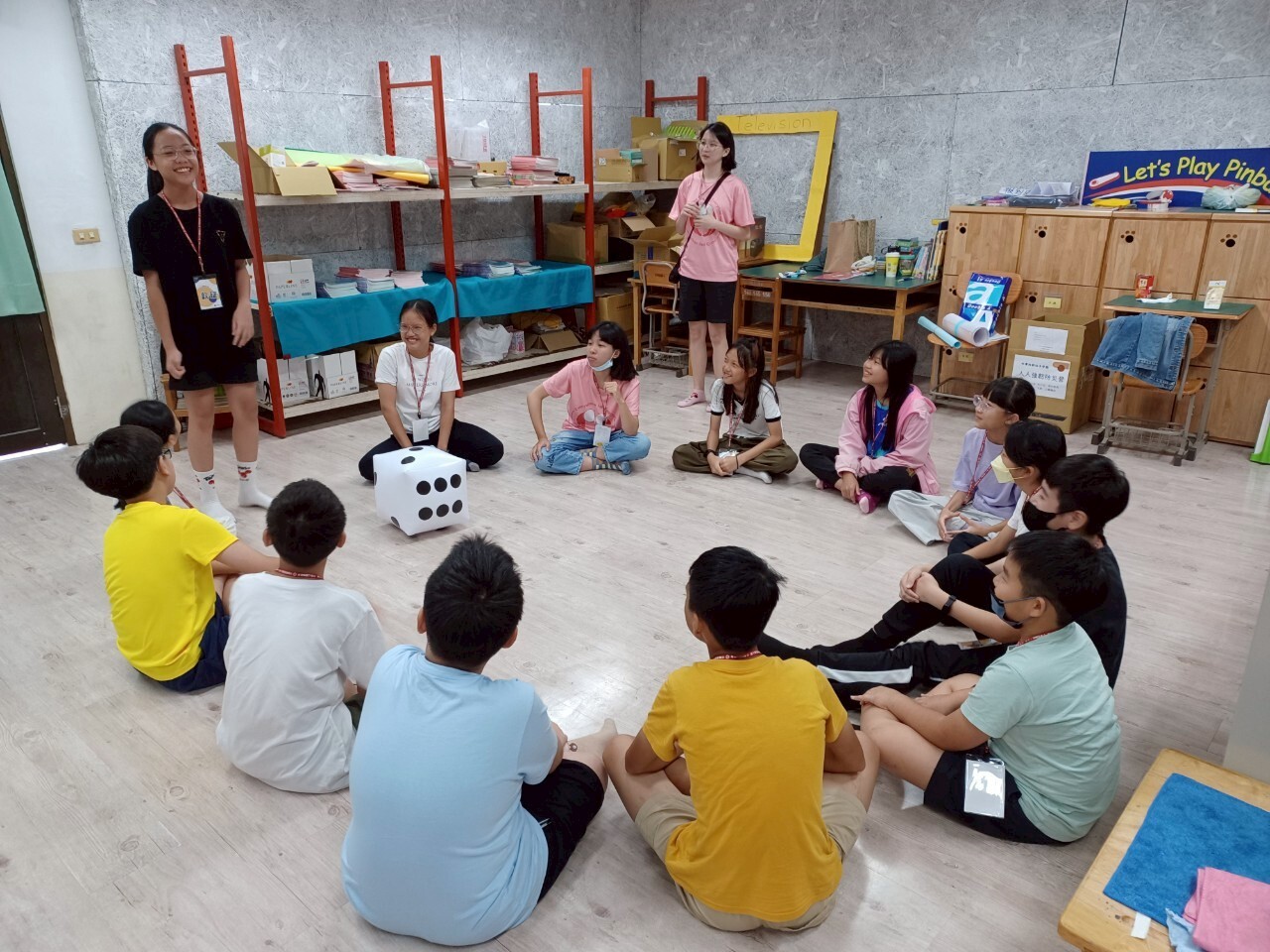 第一梯次學員出隊,其中東華大學同學分派到明義國小服務