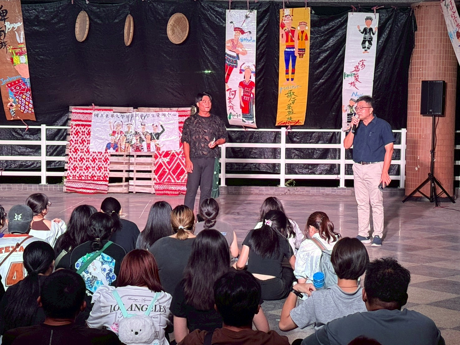 林俊瑩學務長致詞