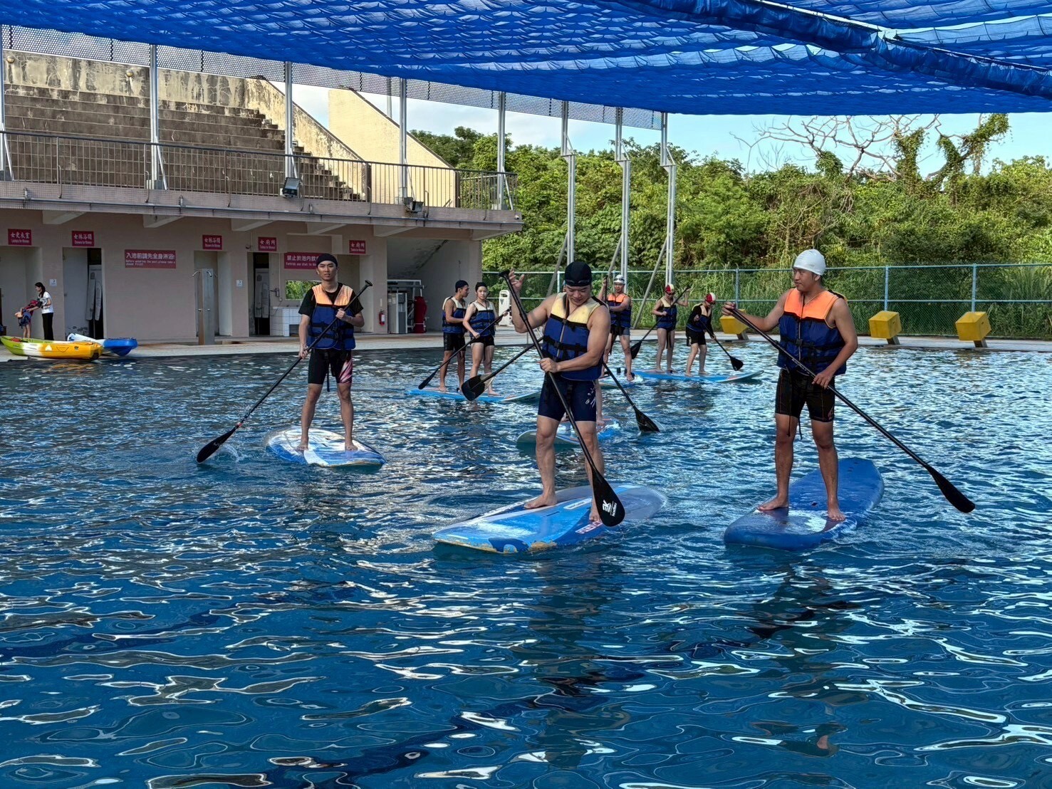 水域安全立槳體驗課程