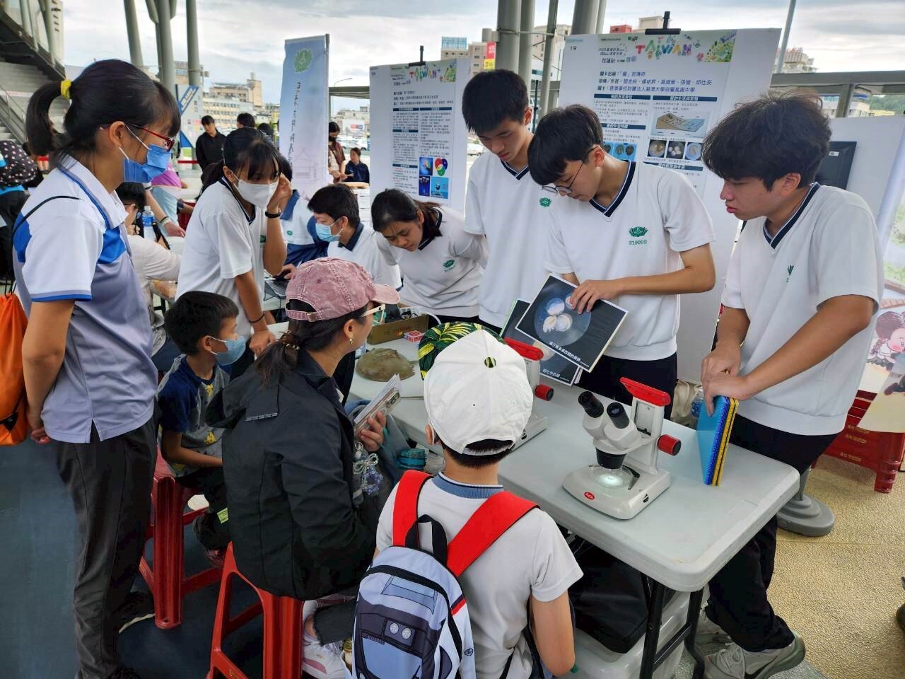 慈濟附中的「『鱟』宮傳奇」帶大家認識鱟的古老身世