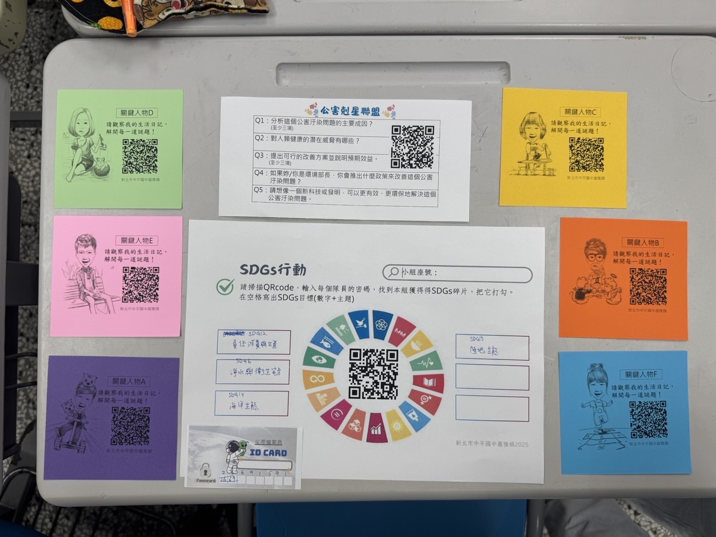 健康教育×環境永續×AI創意設計的教材