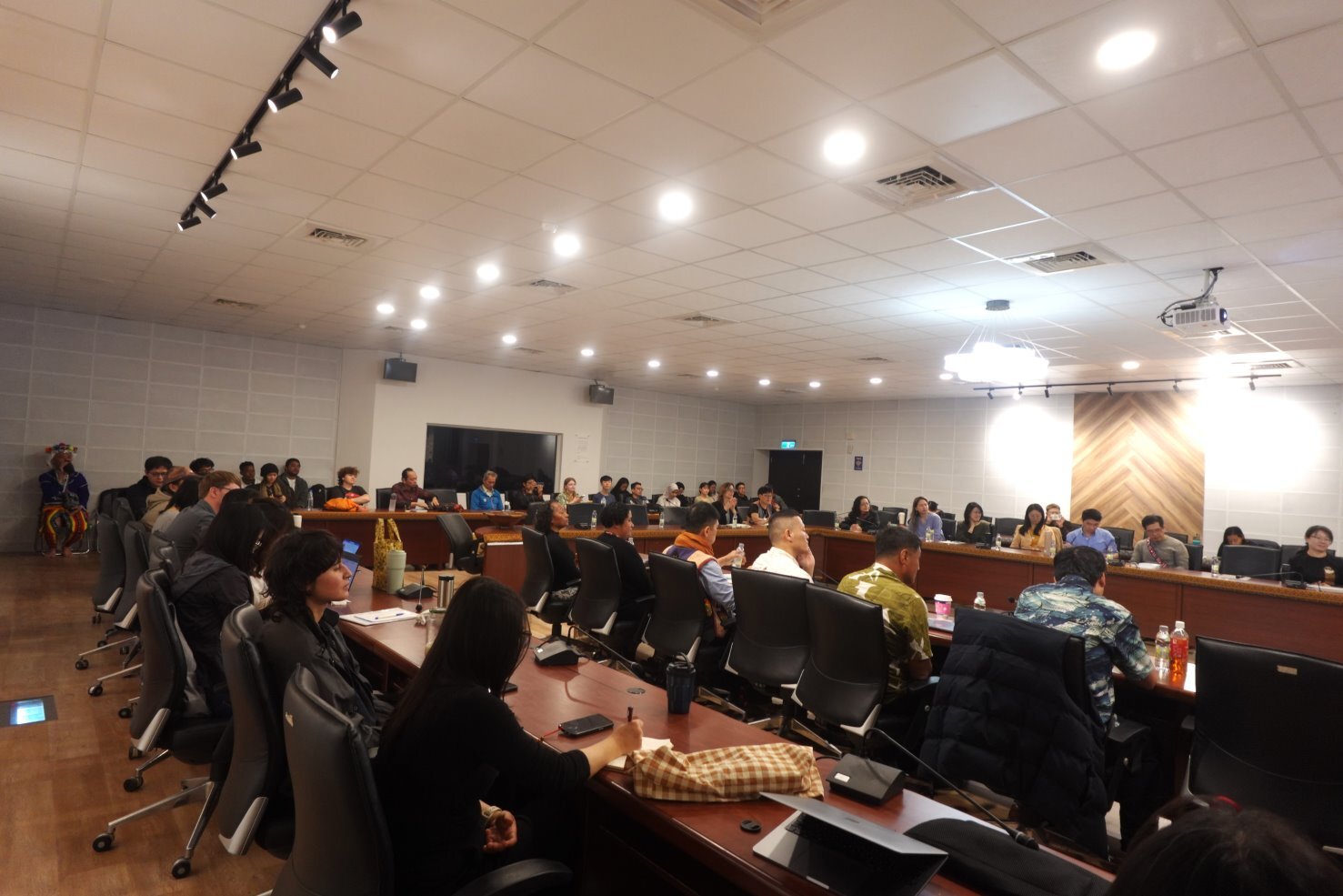 「海洋在血液中流動」思想論壇會場