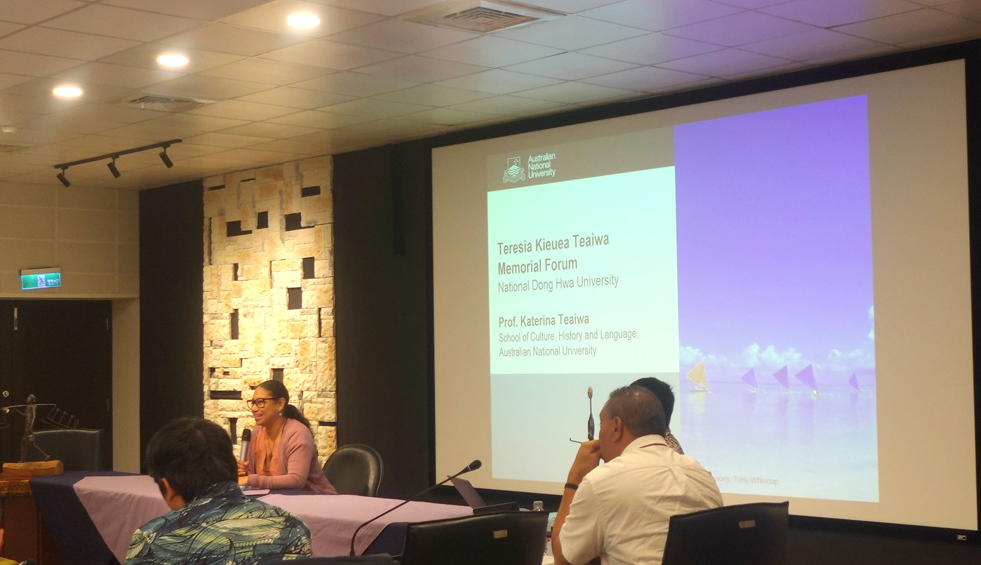 澳洲國立大學教授 Katerina Teaiwa 擔任主題引言人