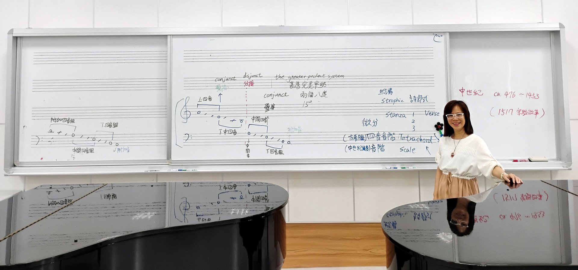 劉馬利在東華大學工作照