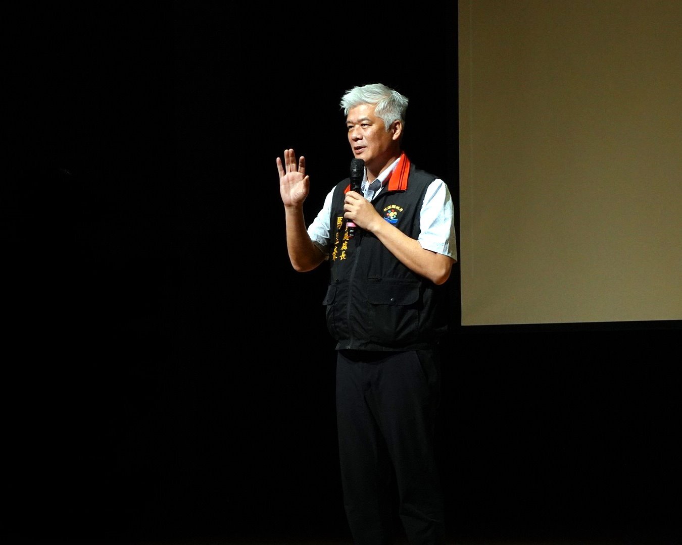 東華語傳系115級畢製首映會《聲路》-馬程豪處長致詞