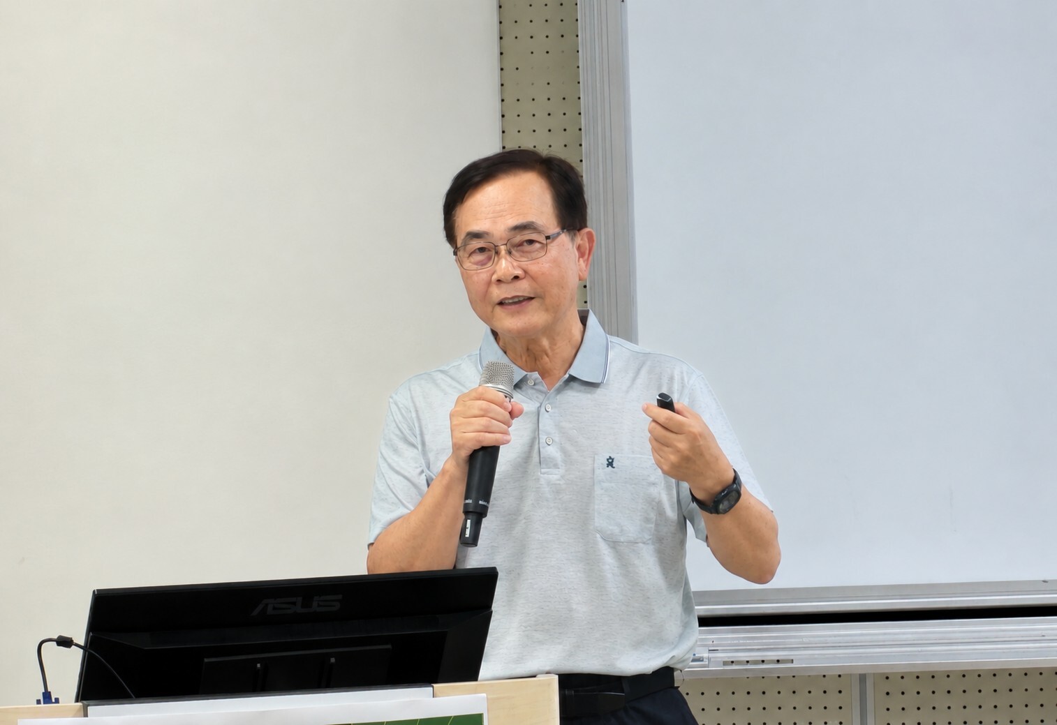 陳良棟博士分享時代趨勢下的綠色發展與綠領人才