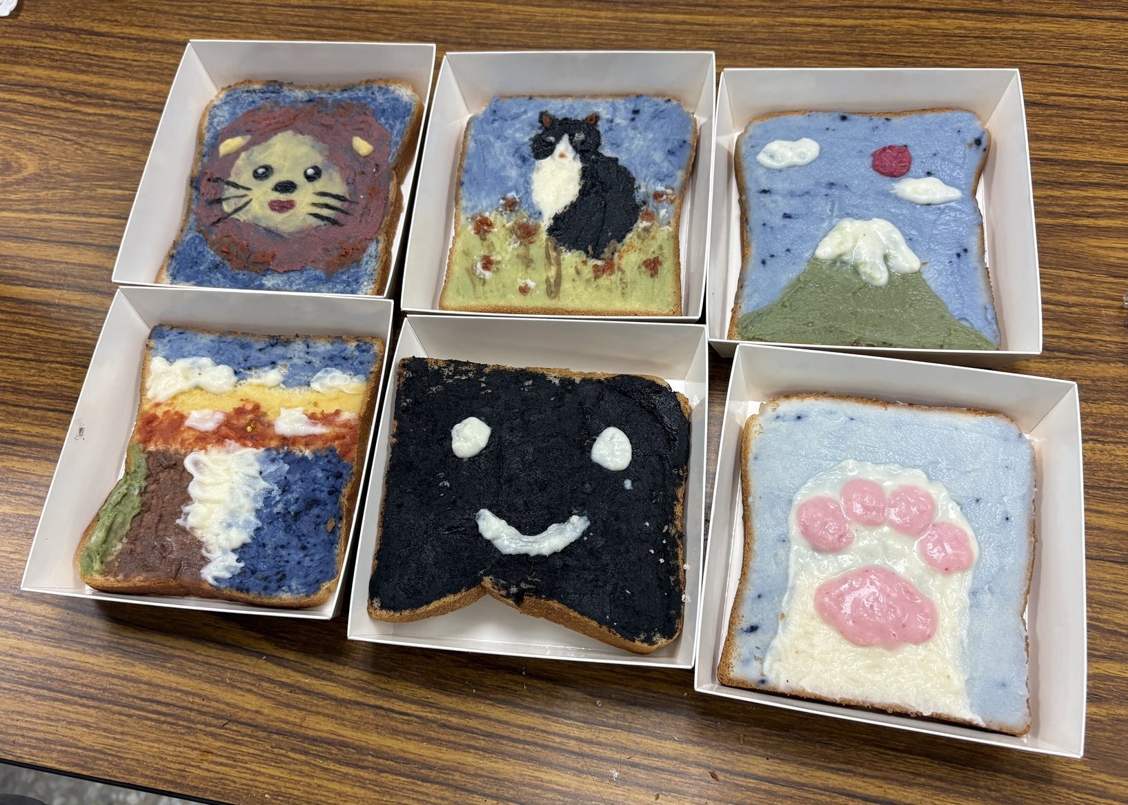 學員的作品,可愛吧!