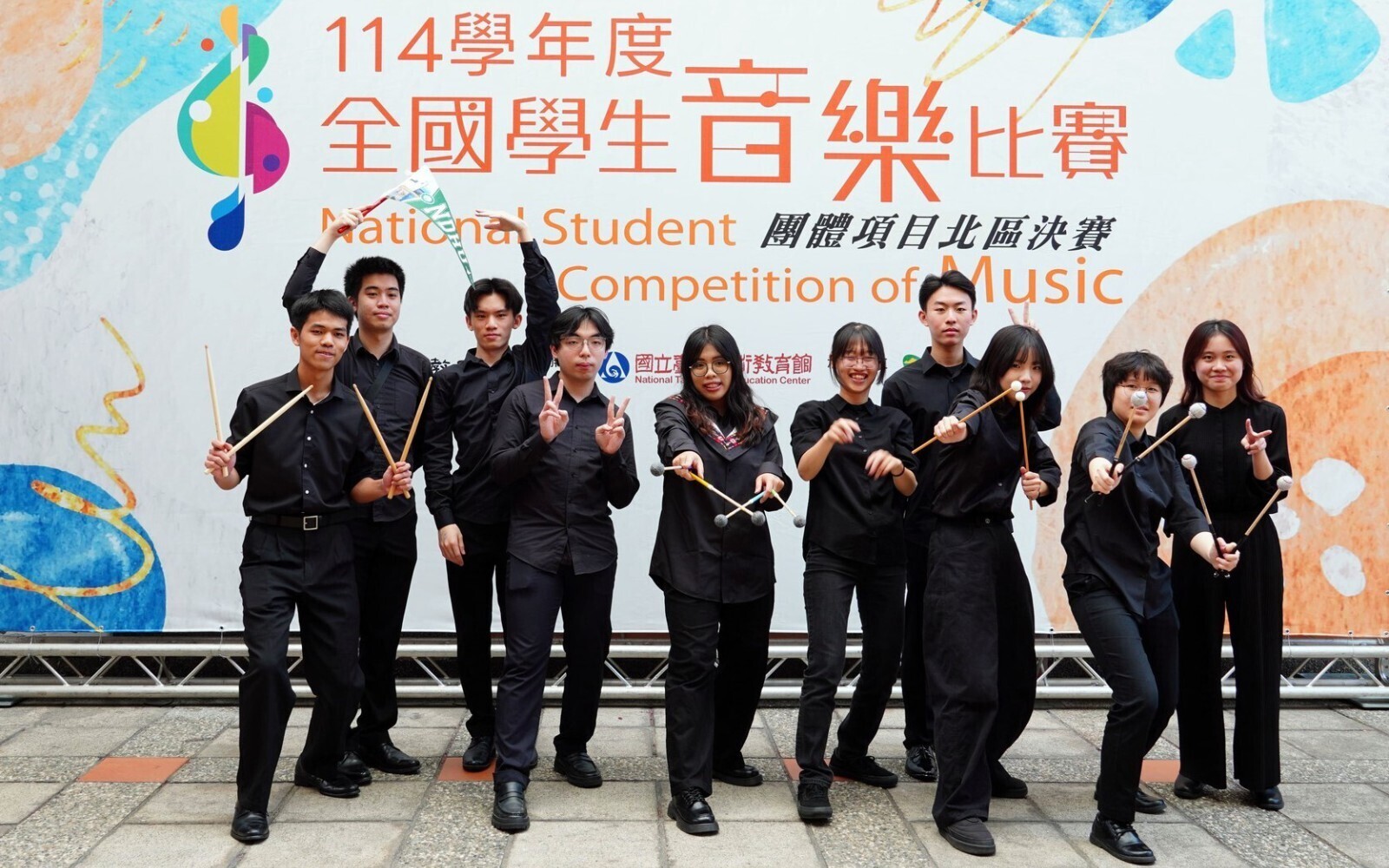 114學年全國學生音樂比賽再傳捷報：東華打擊樂團榮獲「優等」佳績