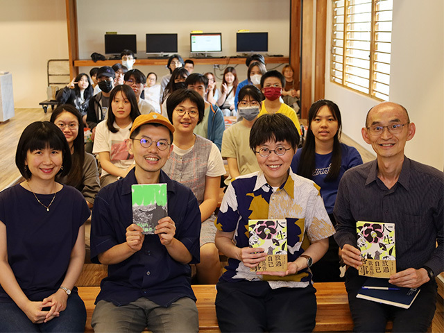 東華大學人社院舉辦「寫作的浪漫與現實—騷夏、陳夏民談《人生喜事》與《迷信的無神論者》」新書分享會