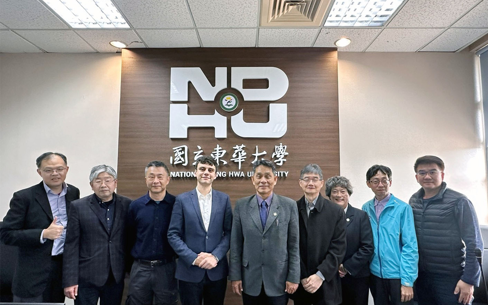 德國在台協會科技組長蒞臨東華大學訪問