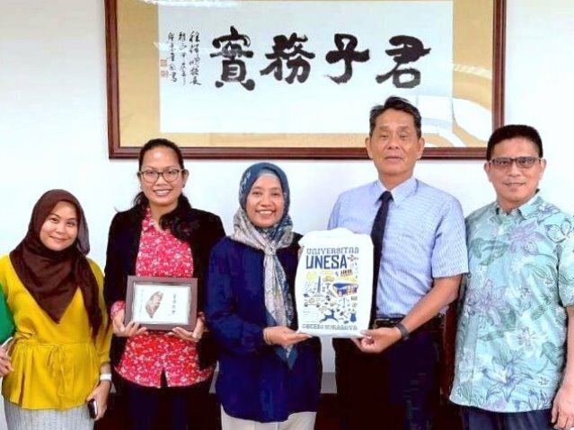 永續發展無國界！東華大學與印尼UNESA大學深化跨國合作