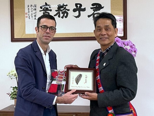 法國在臺協會主任龍燁蒞臨東華大學，共促臺法教育與文化交流