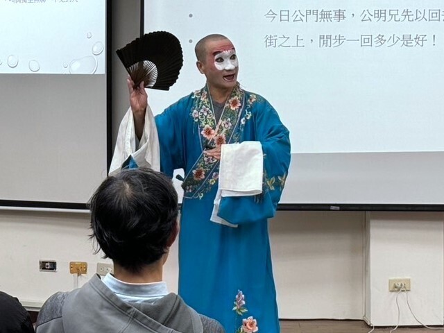 洄瀾學院小劇場－劉稀榮老師展現真功夫