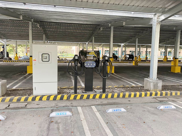 邁向2050碳中和！東華大學公共電動車充電樁2026年2月2日正式啟用