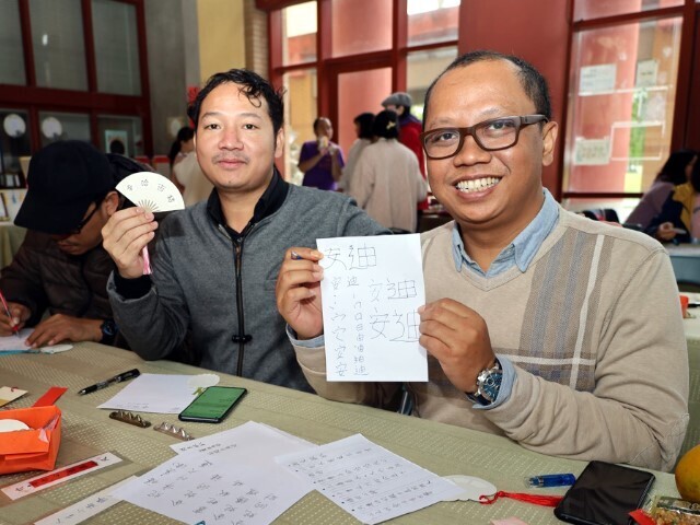 2024書書相印～寫字．寫心．寫春天，大家享受著閱讀與書寫的樂趣