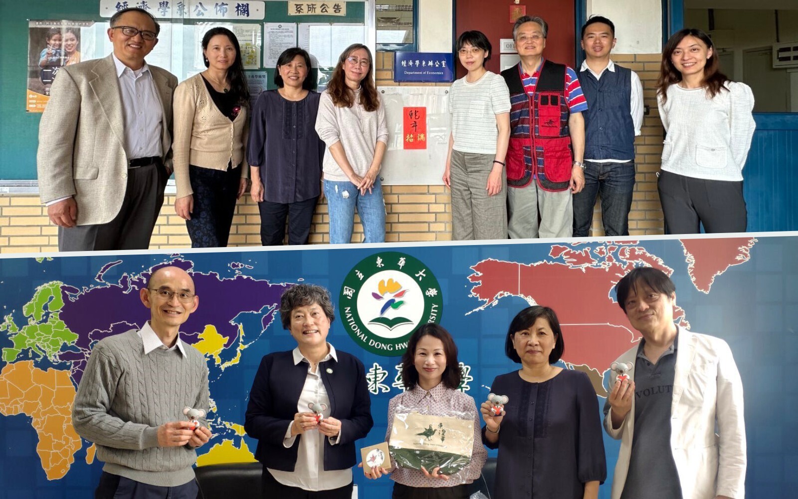 東華大學人社院積極與世界知名學府交流並締結和約，開拓學生國際交流視野
