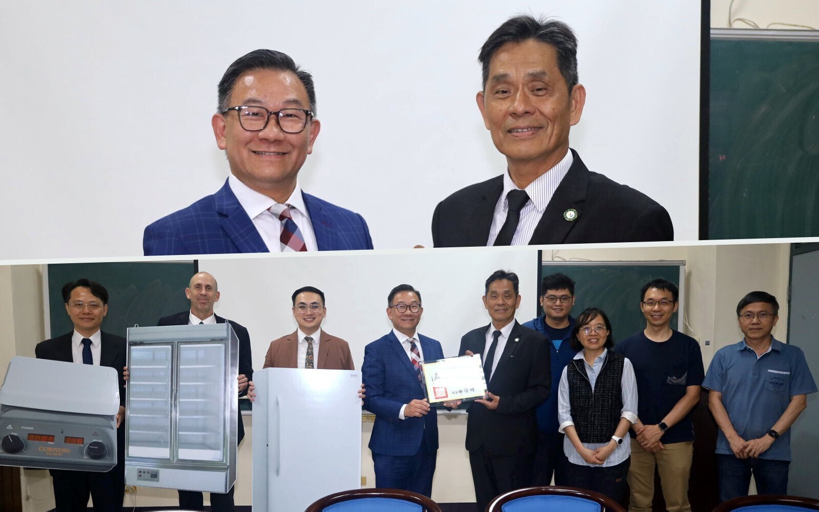 東華大學化學系感謝臺灣耶穌基督後期聖徒教會捐助實驗設備，重啟研究能量