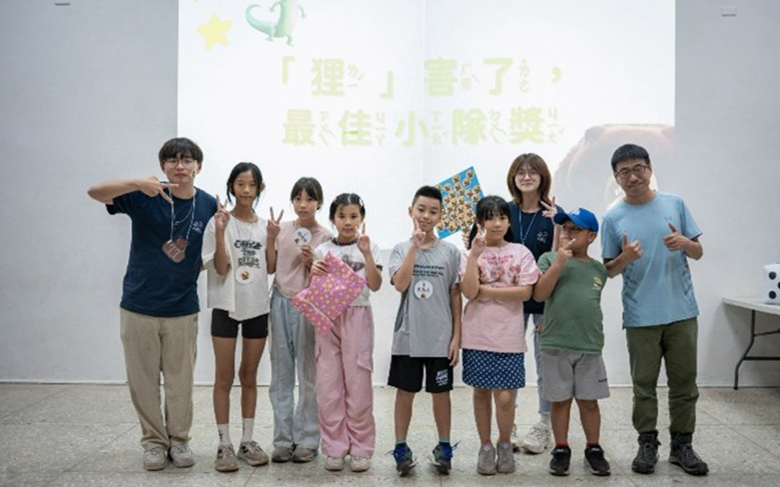 社團攜手深耕在地，童樂歡笑暖花蓮─「狸你最近的一刻」暑期營隊圓滿落幕