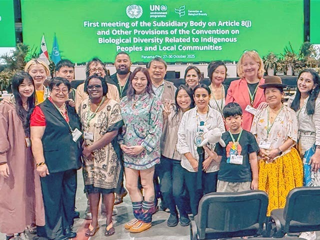 聯合國生物多樣性會議　東華發社系登上國際舞台　以原住民族知識實踐文化外交