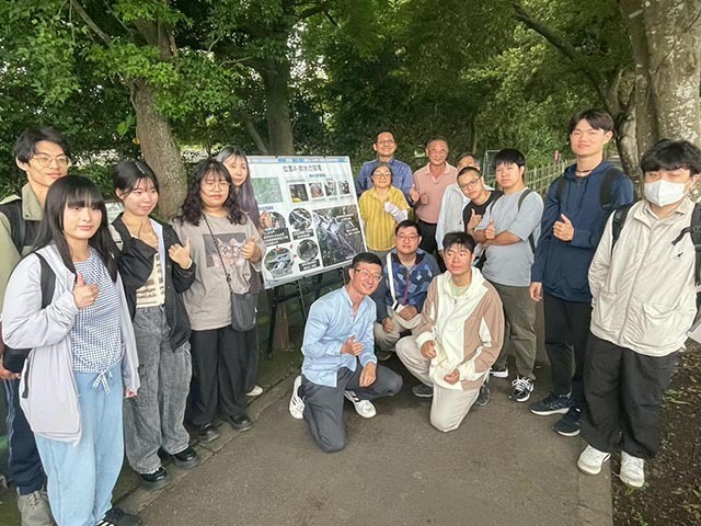 東華大學自然資源與環境學系「水資源管理」課程參訪吉安圳 洪耀明主任帶領學生走讀百年水圳 深化水資源治理與永續環境教育