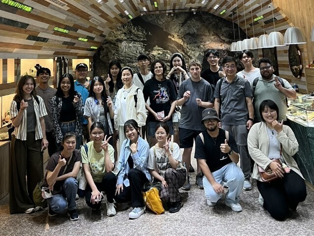 東華大學華語生文化體驗,走入花蓮玉石工藝探索臺灣之美