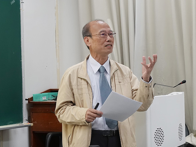 東華中文系舉辦「江松樺先生講座」—李賢中教授暢談〈墨家在先秦思想中的價值〉 重現百家爭鳴的思想風景