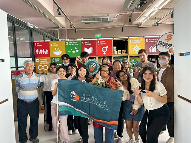 東華大學社會責任行動中心舉辦手作香粽體驗—國際生實際參與端午節慶文化
