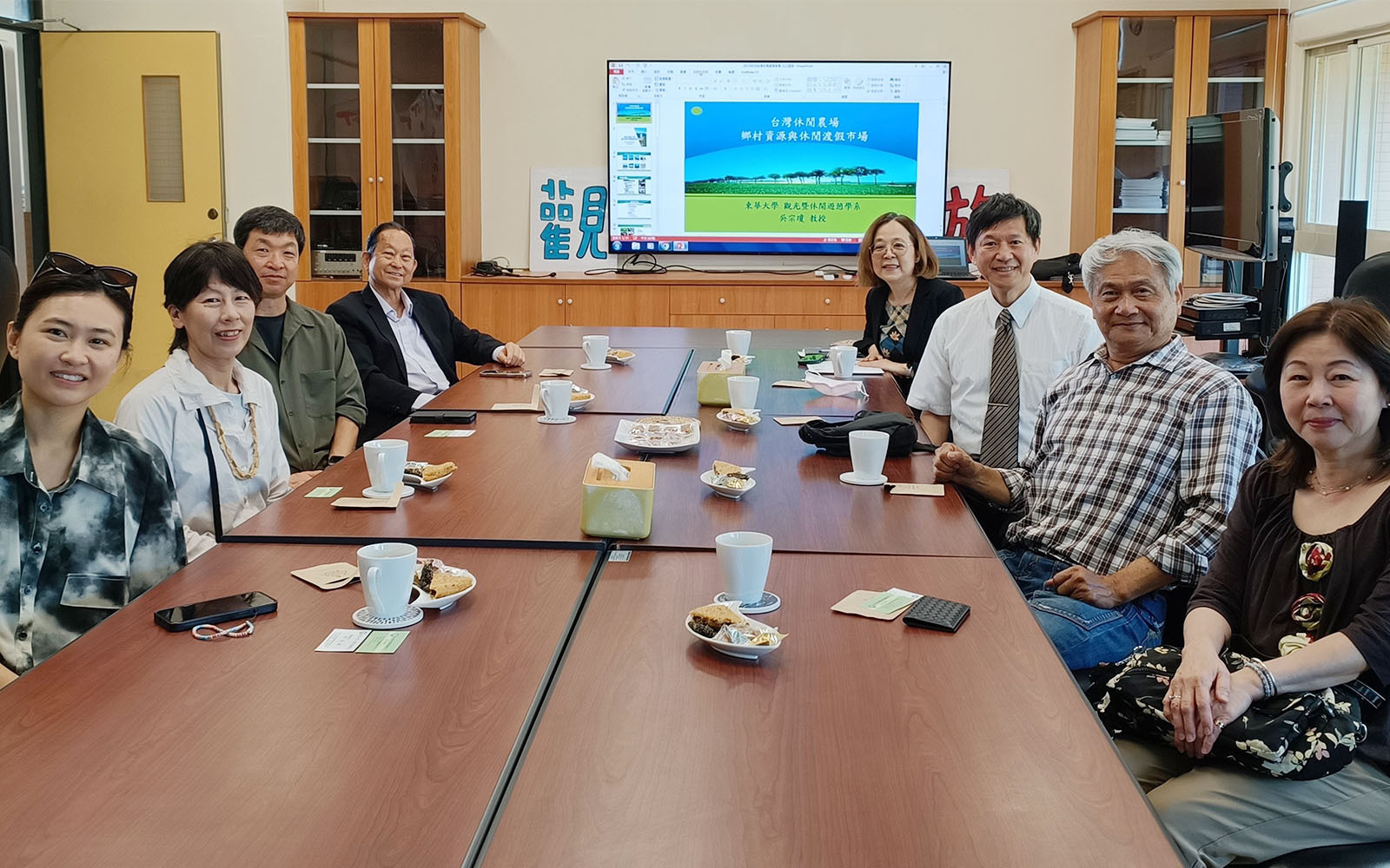 新加坡國際元立集團拜訪東華觀遊系，攜手共探國際永續農旅渡假發展契機