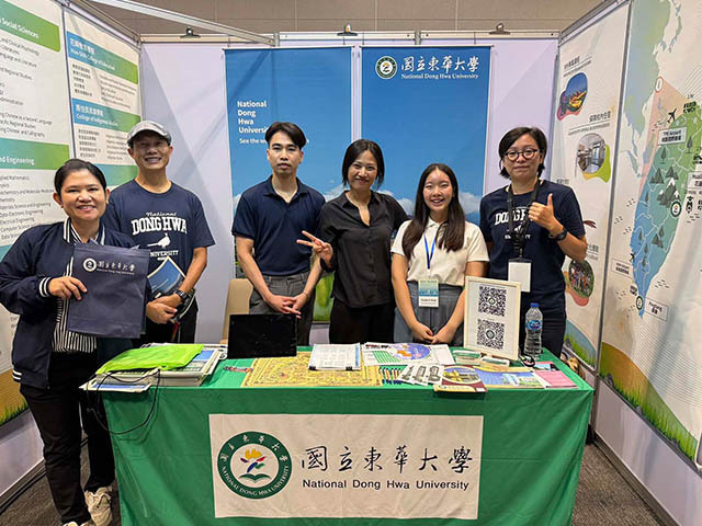 東華大學參與泰國教育展 積極拓展東南亞優質生源