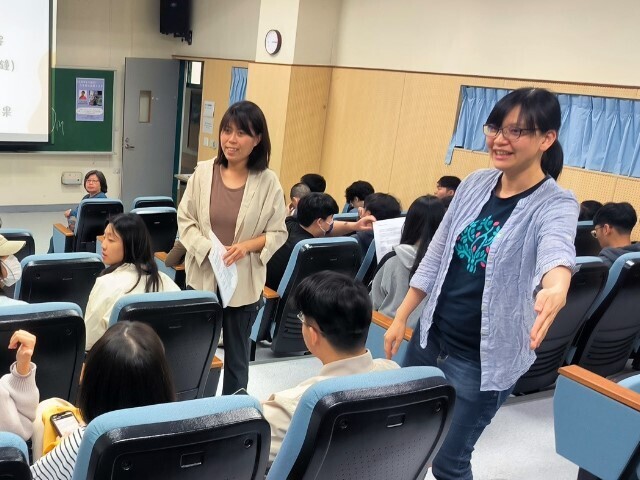 東華大學縣志編纂團隊舉辦「花蓮學系列講座」，邀請地球公民基金會黃斐悅副執行長分享環境議題與倡議經驗